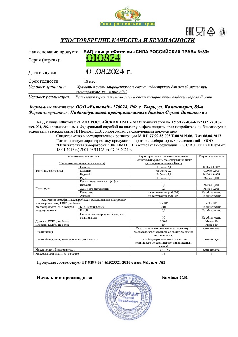 Паспорт №082024